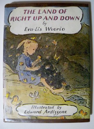 The Land Of Right Up And Down By Eva - Lis Wuorio (1964,  Hc) Ex Library 1st Ed.