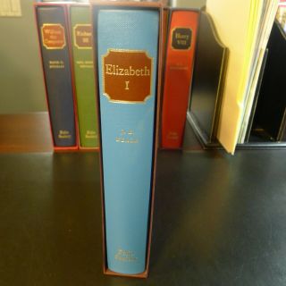 Folio Society Elizabeth I,  J.  E.  Neale,  2005 1st Edition,  Slipcase,  Biography
