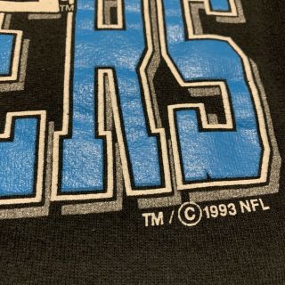 Vintage Carolina Panthers Champions Crewneck Sweatshirt Men’s Size XL 1993 Rare 3