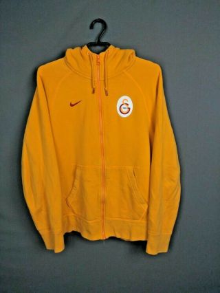 Galatasaray Hoodie Size Large Full Zip Mens Football Soccer Nike 618534 - 868 Ig93