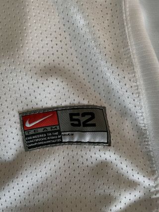 Nike Size 52 XL Joe Namath 12 Alabama Crimson Tide White NCAA Jersey ROLL TIDE 3