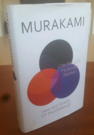 1st UK Ed Haruki Murakami Colorless Tsukuru Tazaki and His Years of Pilgrimage 2