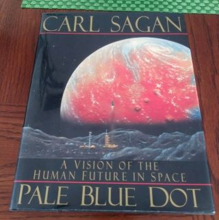 Pale Blue Dot Carl Sagan 1st Edition Hardcover S&h
