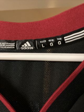 Adidas LeBron James Miami Heat Black jersey Size Large 2