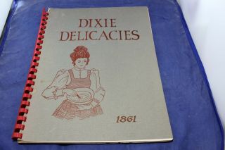 1980 Udc United Daughters Of The Confederacy Cookbook Vicksburg Mississippi Ms