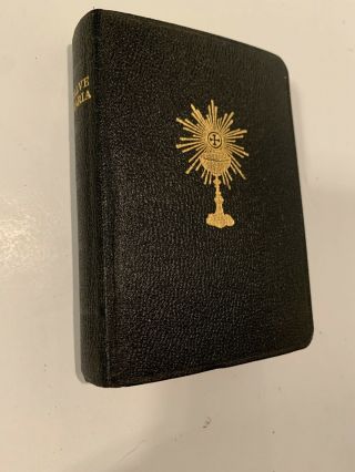 Salve Maria Catholic Devotions Prayer Book 1939 Bible Religious Epistles Gospels