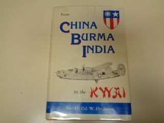 From China Burma India To The Kwai Signed Wwii B - 24 Liberator Bomber Crew