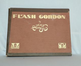 Vintage 1967 Flash Gordon Hardcover Illustrated Book By Alex Raymond 11 " X 14 "