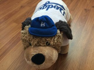 Los Angeles Dodgers Mlb Awesome Mascot 17 X 21 X 8 " Pillow Pets Plush