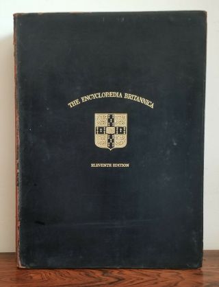 The Encyclopedia Britannica 11th Edition 1910,  Volume Ix