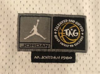 Michael Jordan 1980 Laney High School Jersey Men Size Large Stitched 3