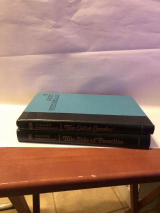 E.  Scott Fitzgerald Vintage 2 Books The Great Gatsby/This Side Of Paradise 2