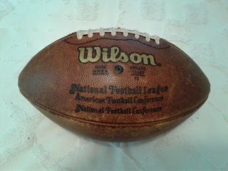 Wilson Official Nfl Game Football " The Duke " Commissioner Paul Tagliabue