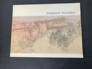 Vtg Architecture Frank Lloyd Wright Wingspread Wisconsin Prairie Period House