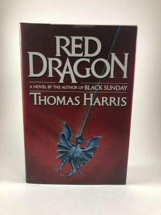 Red Dragon By Thomas Harris,  1981 Putnam Hard Cover With Dust Jacket
