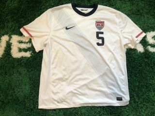 Nike Usa Us Soccer Usmnt 2010 World Cup Away Jersey Oguchi Onyewu 5 Size Xxl