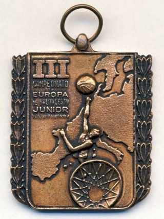 1968 Fiba European Basketball Championships Participant Medal Vigo