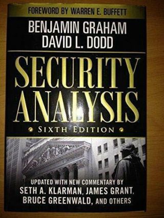 Security Analysis: Principles And Techniques [with Cdrom] By Benjamin,  Dodd,  …