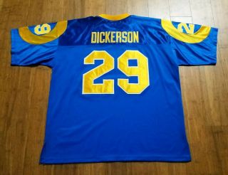 Mitchell & Ness Eric Dickerson Los Angeles Rams 29 Throwback Mens Jersey 3xl 56