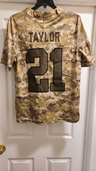 NFL Washington Redskins Sean Taylor Jersey 21 Sz.  Lg.  Military Jersey (Dri - Fit) 2