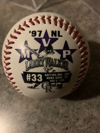 Larry Walker 1997 Nl Mvp Baseball Hof 2020 Expos Cardinals