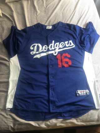 100 Authentic Andre Ethier Majestic Dodgers Spring Training Jersey Size 52 Xxl