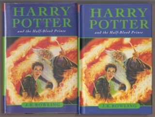 Vg 2005 Hc Dj First Canadian Edition Harry Potter Half Blood Prince Jk Rowling