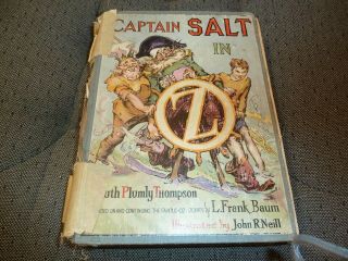 Captain Salt In Oz Ozma Land Ruth Plumly Thompson John R Neill 1936