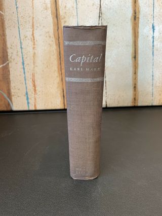 Capital Karl Marx Modern Library 1936 2