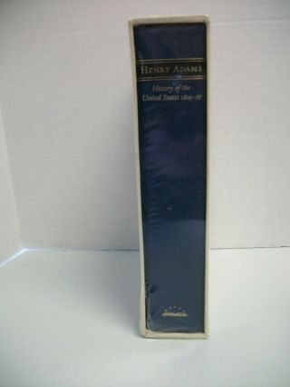 Henry Adams History Of The United States 1809 - 17 Library Of America Nos
