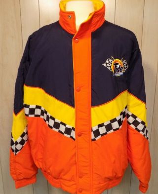 Vintage Swingster Tide Racing Team Jacket Size Xl 10th Anniversary 1987 - 1997 Usa