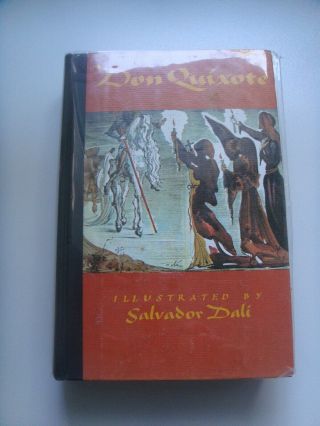 Cervantes,  Don Quixote,  Illustrated By Salvador Dali,  Hb,  1979