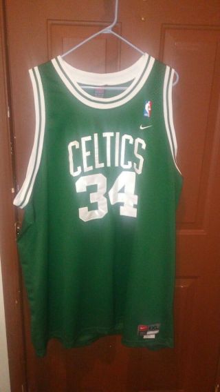 Nike Paul Pierce 34 Stitched Boston Celtics Goat Nba Jersey Size 4xl