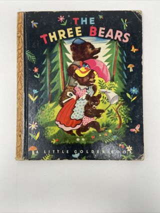 The Three Bears Vintage Little Golden Book 47