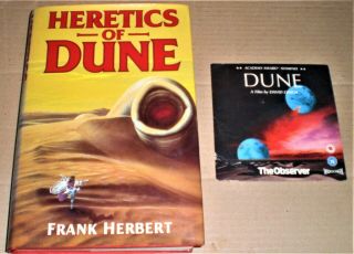Frank Herbert Heretics Of Dune 1st [uk] Edition,  1st Impression 1984,  Dvd