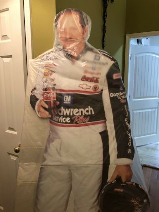 Dale Earnhardt Sr.  Coca Cola Lifesize Cutout Stand - Up - Extra Collectible
