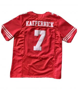 Nike Nfl Colin Kaepernick San Francisco 49ers Niners Size 44 On Field Jersey