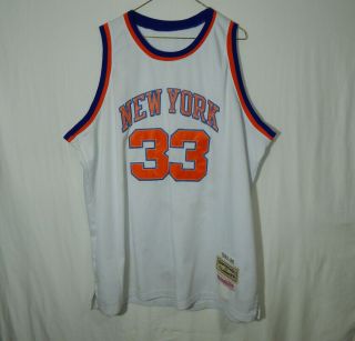 Patrick Ewing York Knicks Nba Basketball Jersey Mitchell Ness Size 3xl Xxl