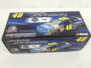 2008 Nascar Jimmie Johnson 48 Action Racing Collectables 1:24 Scale Car