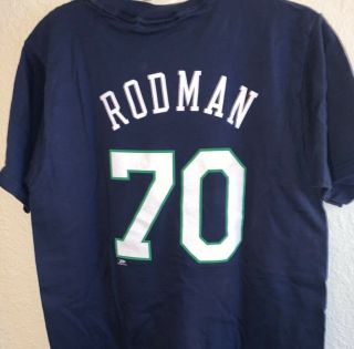 Dallas Mavericks Vintage Dennis Rodman T - Shirt Boys Size 14/16