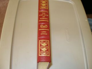Bulwer - Lytton The Last Days Of Pompeii Easton Press Famous Editions Leather 1985