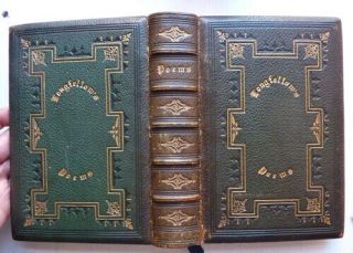 The Poetical Of Longfellow,  1861,  Full Leather