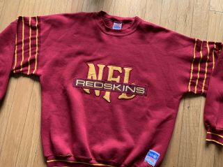 Vintage Nutmeg Washington Redskins Nfl Football Sweatshirt Xl