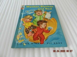 Wynken,  Blynken And Nod - A Rand Mcnally Elf Book 8367 Hardcover 1956