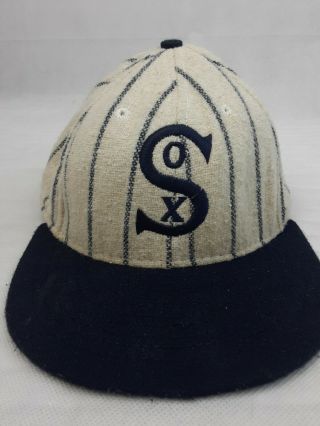 Vintage Chicago White Sox Mlb Baseball Hat Cap American Needle Fitted Size 7 1/8