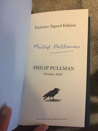 Philip Pullman Signed Serpentine Signed 1/1 Uk Hb