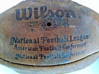 Wilson Official Pete Rozelle NFL Game Ball From 