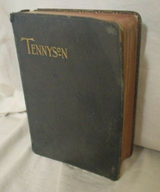 Alfred Tennyson Old Book Poet Laureate In Memoriam,  Maud & Poems Edina Edition