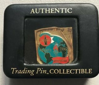 Atlanta 1996 Olympic Games Pin Artist Proof Limited Edition Coca Cola 11/50