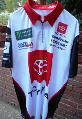 Matt Dibenedetto 95 Toyot Leavine Family Racing Race Day Pit Crew Shirt - Xl